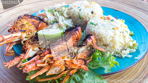 Image of Lobster with rice
