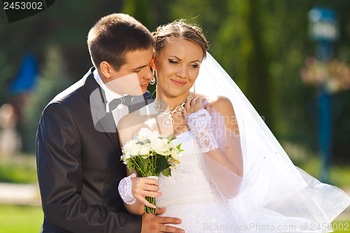 Image of bride and groom