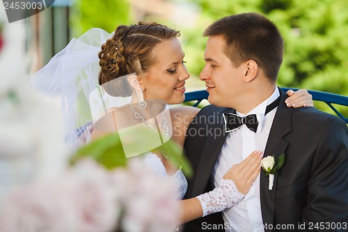 Image of bride and groom