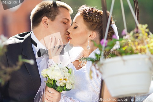 Image of bride and groom