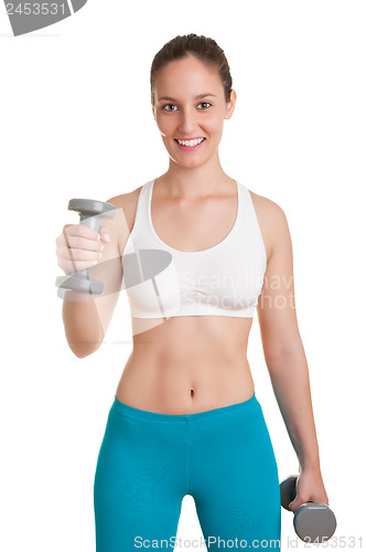 Image of Woman Working Out