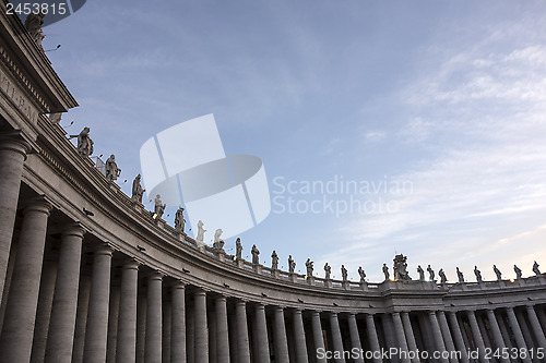 Image of Saint Peter's Square in Vatican 