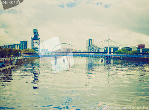 Image of Retro looking River Clyde