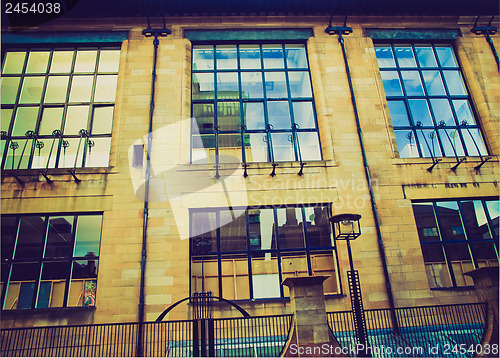 Image of Retro looking Glasgow School of Art