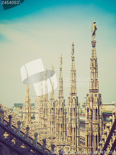 Image of Retro look Duomo, Milan