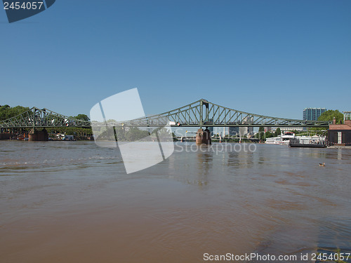 Image of Iron Bridge in Frankfurt