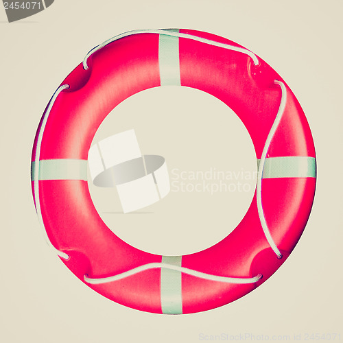 Image of Retro look Life buoy