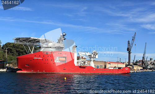 Image of Australian Defence Vessel Ocean Shield