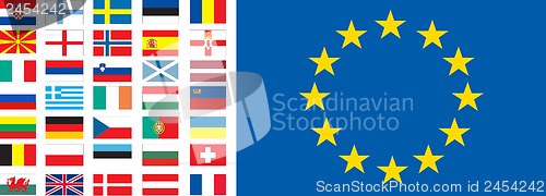 Image of Europe map