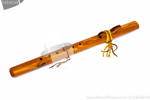 Image of Wooden flute.