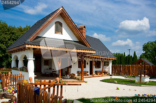 Image of Renovated old house. 