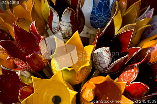 Image of Ceramic tulips.