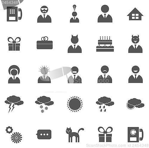 Image of Vector Set Of Icons