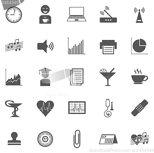 Image of Business Gray Icon Set 005
