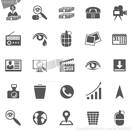 Image of Business Gray Icon Set