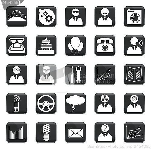 Image of Vector Set Of Icons