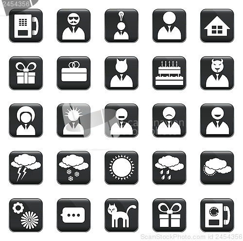 Image of Vector Set Of Icons