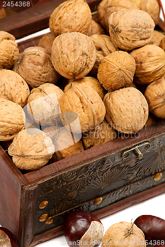 Image of Chest With Walnuts 