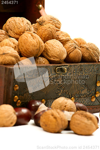 Image of Chest With Walnuts 