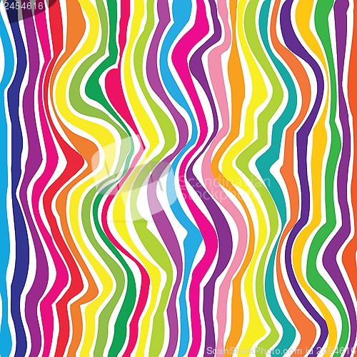 Image of Colorful striped background