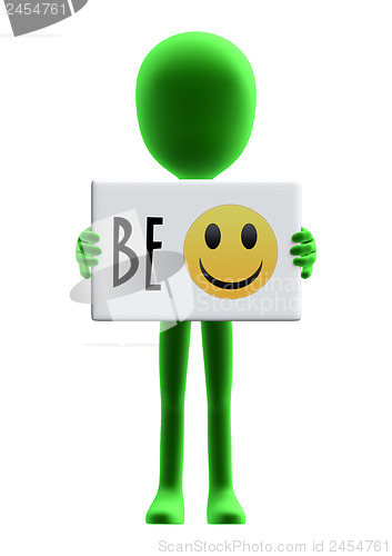 Image of Be Happy Sign