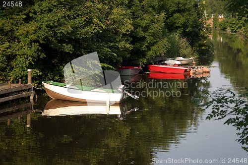 Image of River with boats