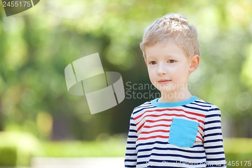 Image of unhappy boy