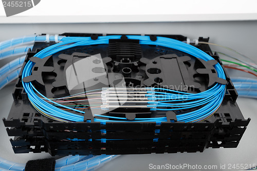 Image of Fiber optic splice cassettes