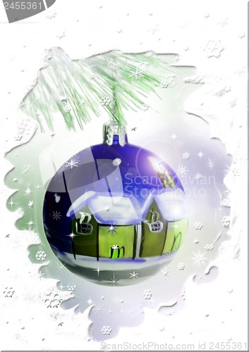 Image of Christmas decoration background