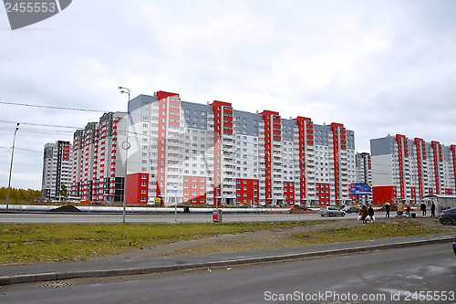 Image of "Malakhovo's" new residential district in Tyumen.