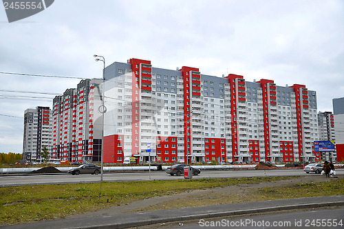 Image of "Malakhovo's" new residential district in Tyumen.