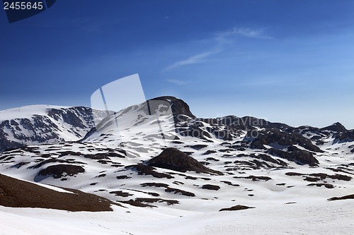 Image of Mountains in snow