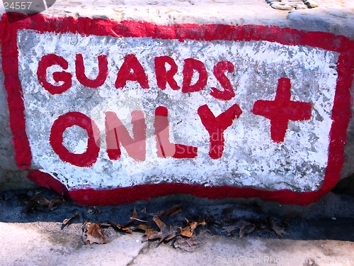 Image of Guards Only