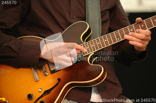 Image of Man playing guitar
