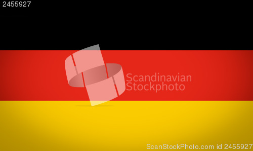 Image of Flag of Germany vignetted
