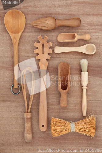 Image of Rustic Kitchen Utensils