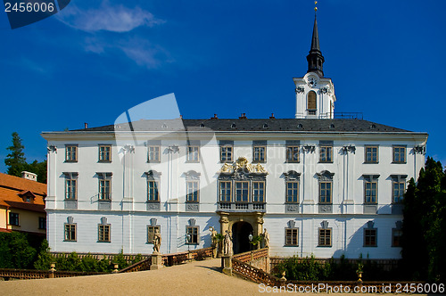 Image of Lysice baroque castle.