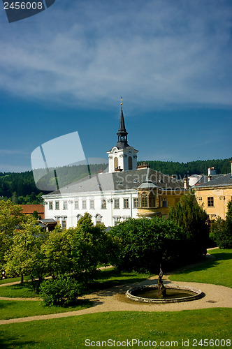 Image of Lysice baroque castle.