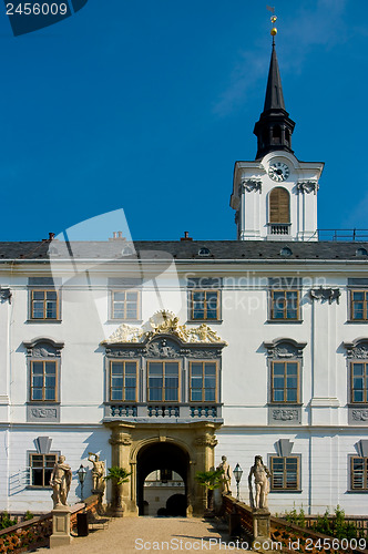 Image of Lysice baroque castle.