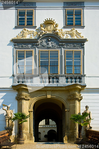 Image of Lysice baroque castle.