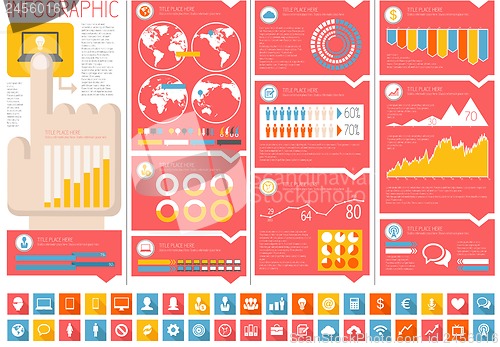 Image of IT Industry Infographic Elements