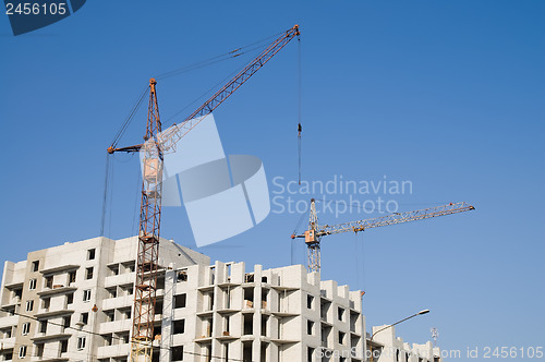 Image of Construction of building