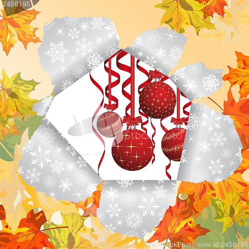 Image of Christmas after autumn