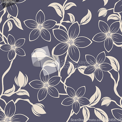 Image of Seamless floral pattern
