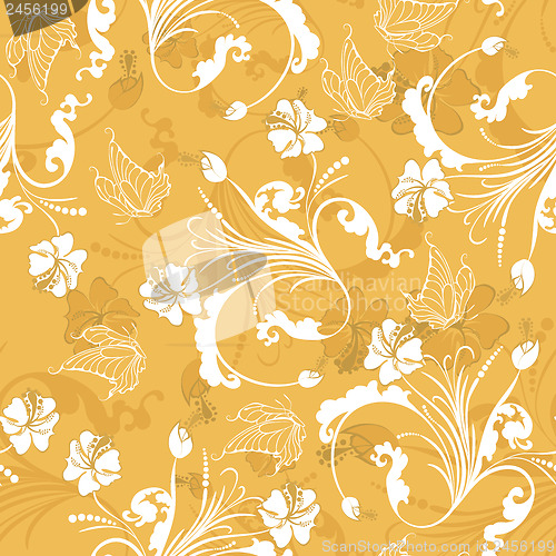 Image of Seamless floral pattern