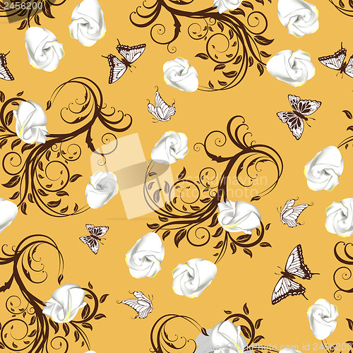 Image of Seamless floral pattern