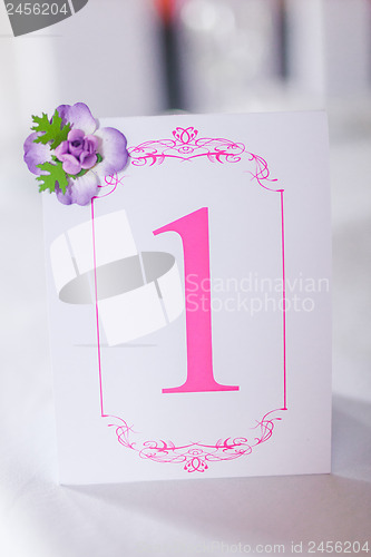 Image of Number One Table