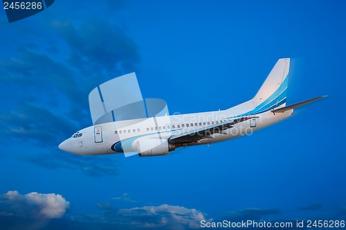 Image of passenger plane