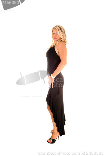 Image of Girl in long dress.