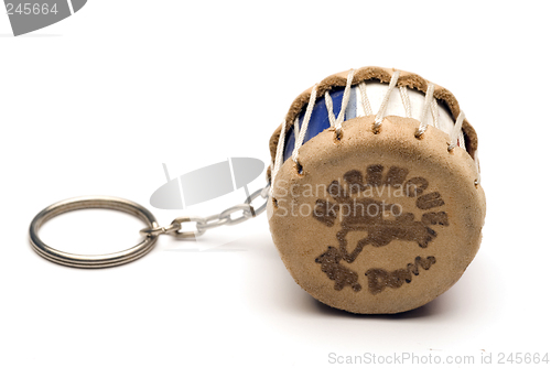 Image of key chain souvenir dominican republic